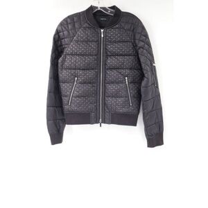 Karen Mullen quilted bomber jacket